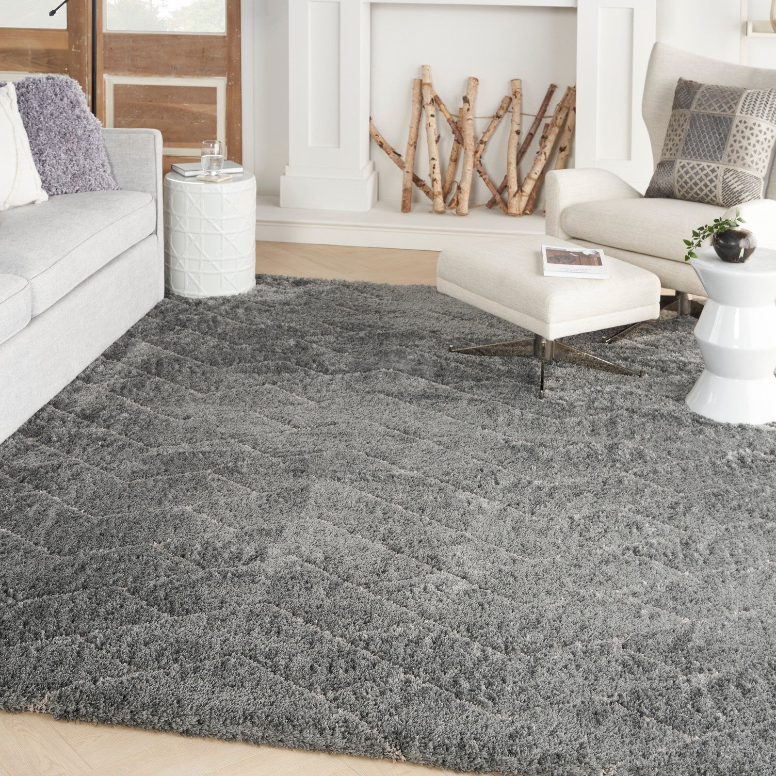 Nourison Dreamy Shag DRS03 Shag Indoor Rug