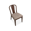 Magnussen Home Belville Chestnut Brown Side Chair Two Pack
