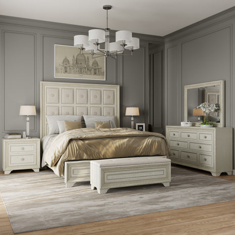 Pulaski Furniture Camila Creamy White 8 Drawer Dresser