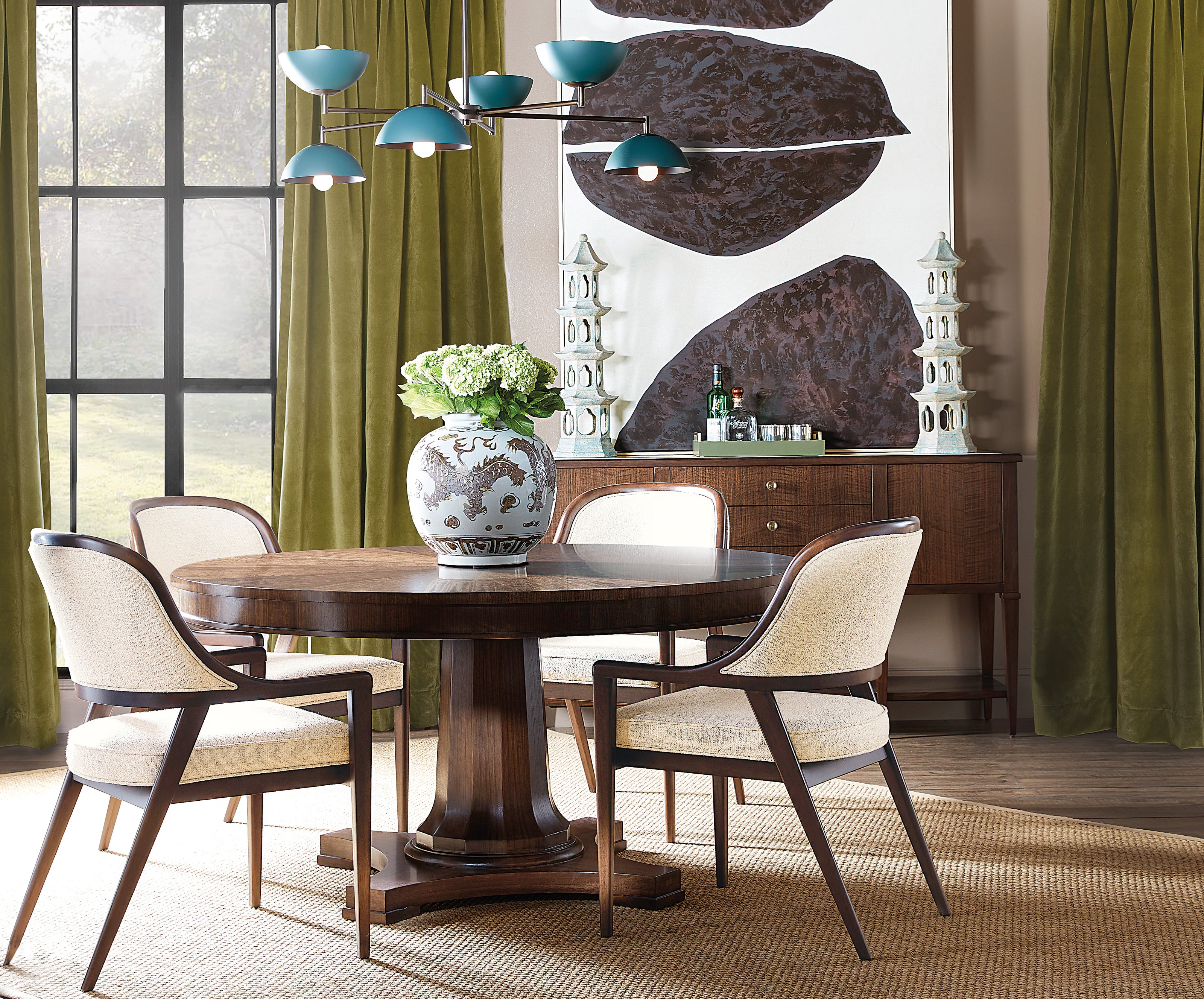 Hooker Furniture Archives Upholstered Arm Chair B