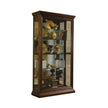Pulaski Furniture PFC Curios Edwardian 5 Shelf Sliding Door Curio Cabinet