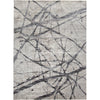 Feizy Kano 3877F Transitional Abstract Rug in Taupe/Gray/Ivory