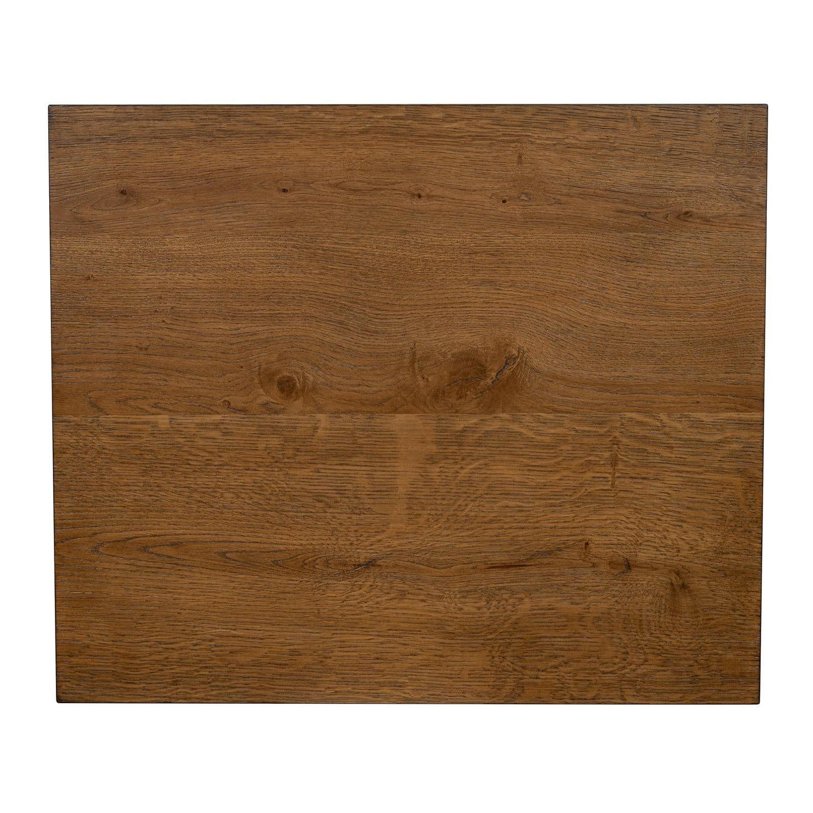 Magnussen Home Marcel Brown Rectangular End Table