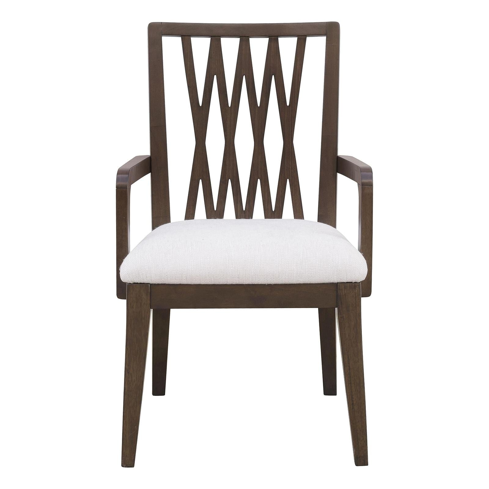 Pulaski Furniture Asher Park Piano Brown Arm Chair Set of 2