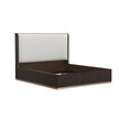 Michael Amini West Kensington Bed - Buff/Medium Espresso