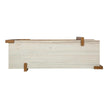 Magnussen Home Carrington Honey Wheat Rectangular Sofa Table