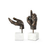 Villa & House Hands Statue Pair - Set of 2