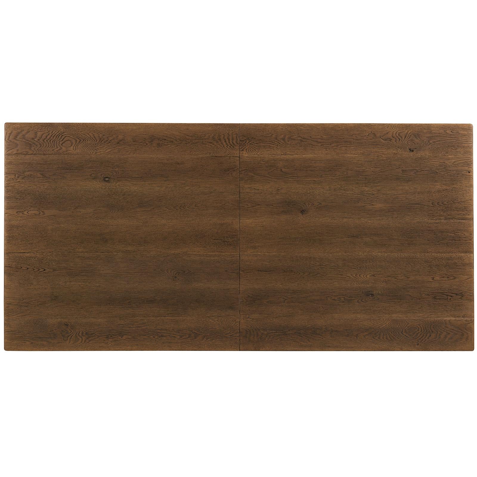 Hooker Furniture Driftwood Rectangle Dining Table with Two 20-inch Leaves