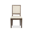 Magnussen Home Jubilee Brown Upholstered Side Chair Two Pack