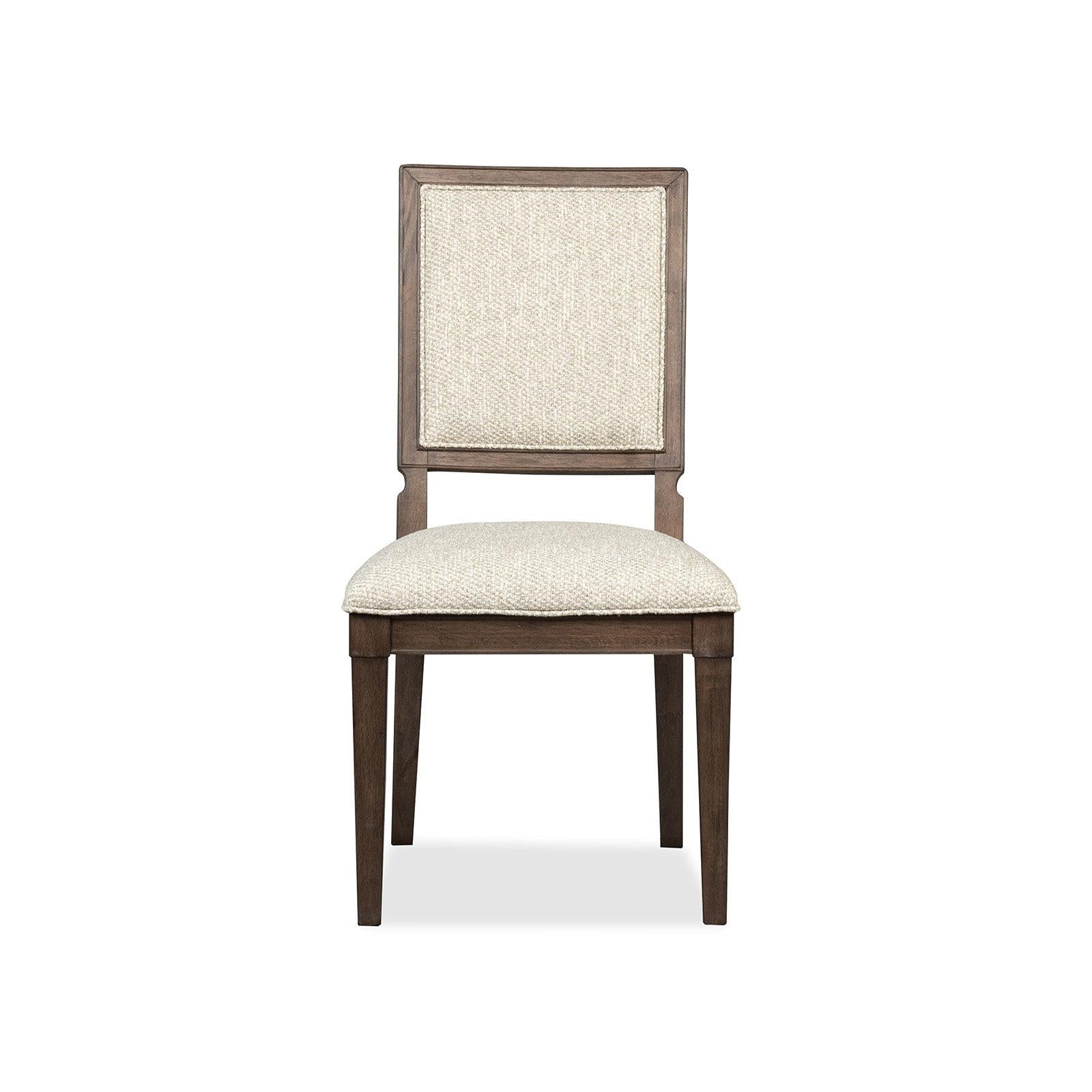Magnussen Home Jubilee Brown Upholstered Side Chair Two Pack
