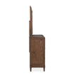 Magnussen Home Groveland Park Antique Coffee Drawer Dresser With Landscape Mirror