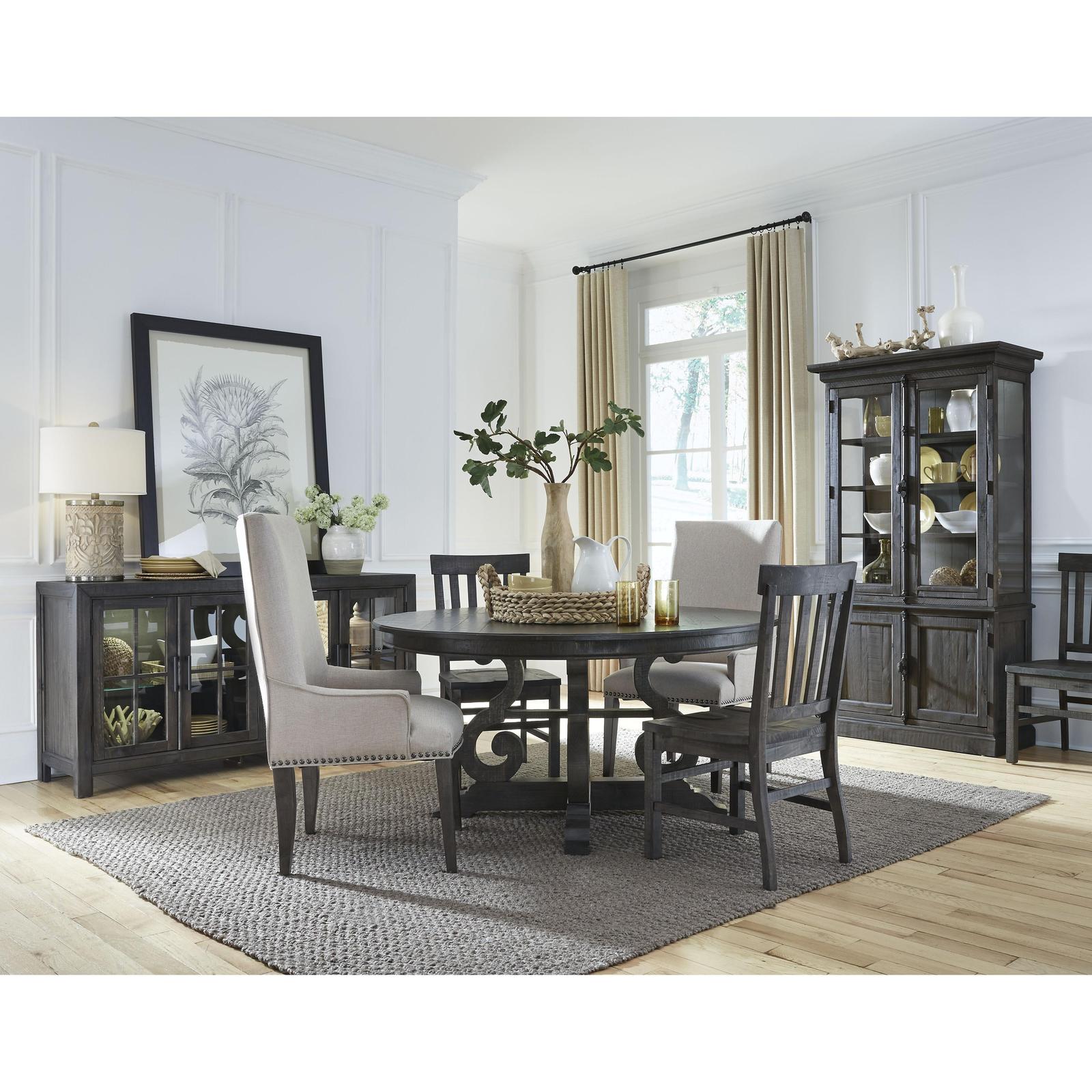 Magnussen Home Bellamy Peppercorn Dining Table