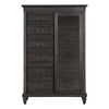 Magnussen Home Calistoga Weathered Charcoal Gentleman's Chest