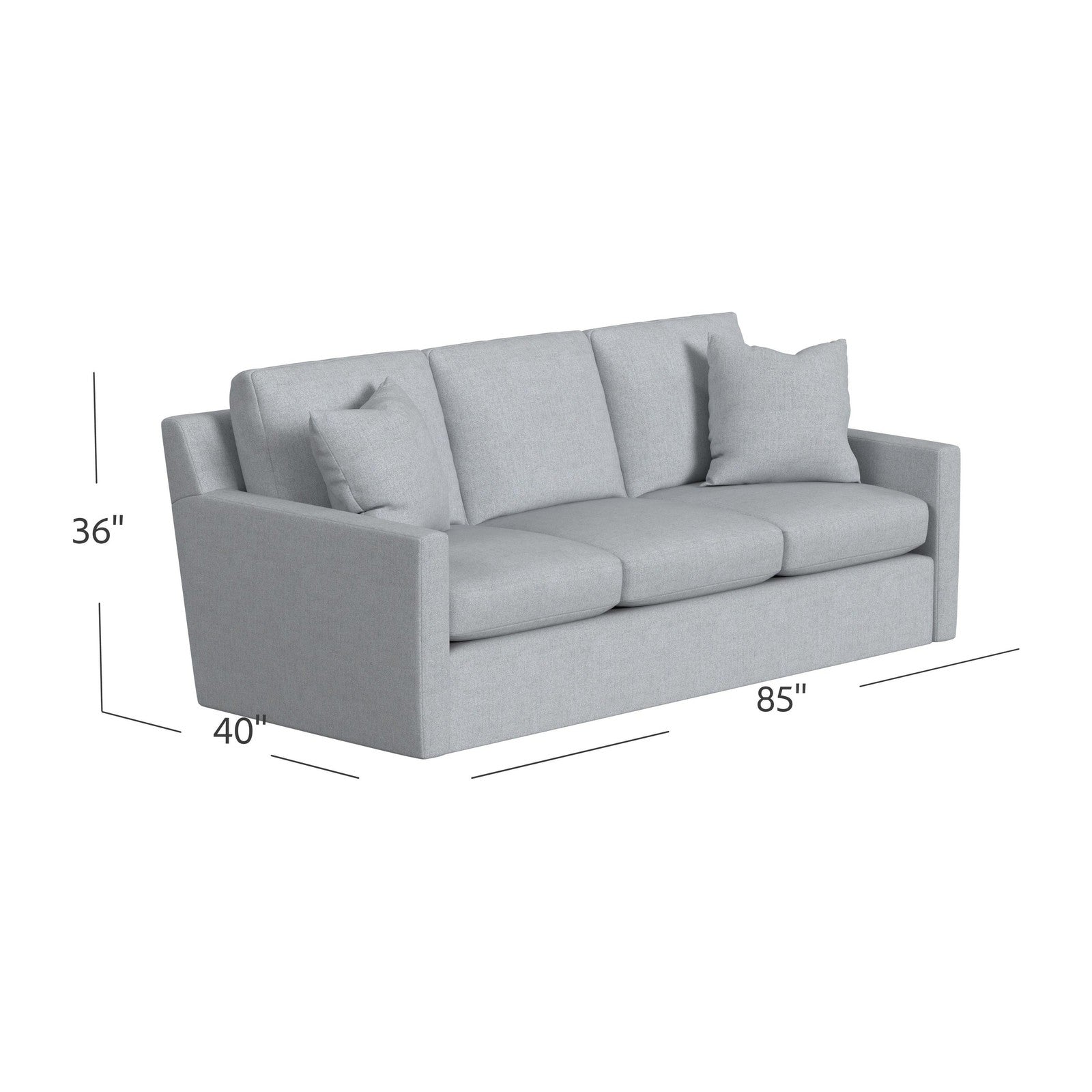 Hooker Upholstery Daxton 3 over 3 Sofa