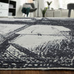 Feizy Coda 8927F Modern Abstract Rug in Black/White
