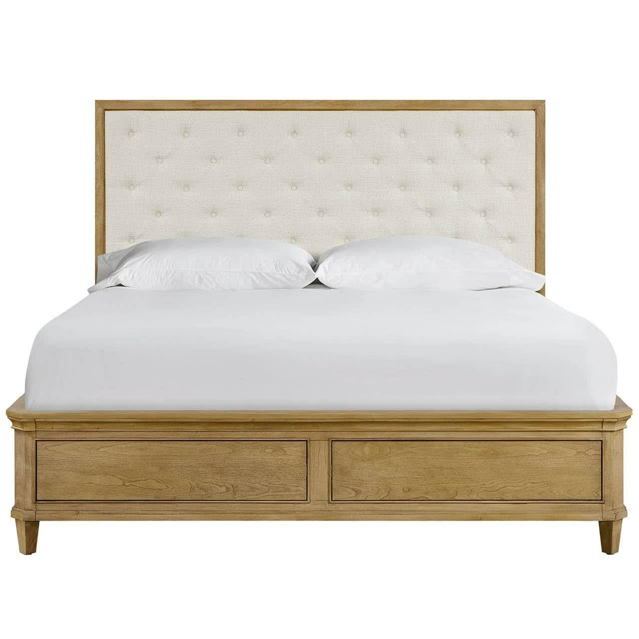Universal Furniture Birchaven Panel Upholstered Storage Bed