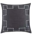 Eastern Accents Edris Charcoal with Gimp & Nailheads
