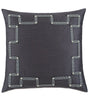 Eastern Accents Edris Charcoal with Gimp & Nailheads
