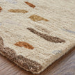 Feizy Everley 8644F Modern Abstract in Ivory/Blue/Brown