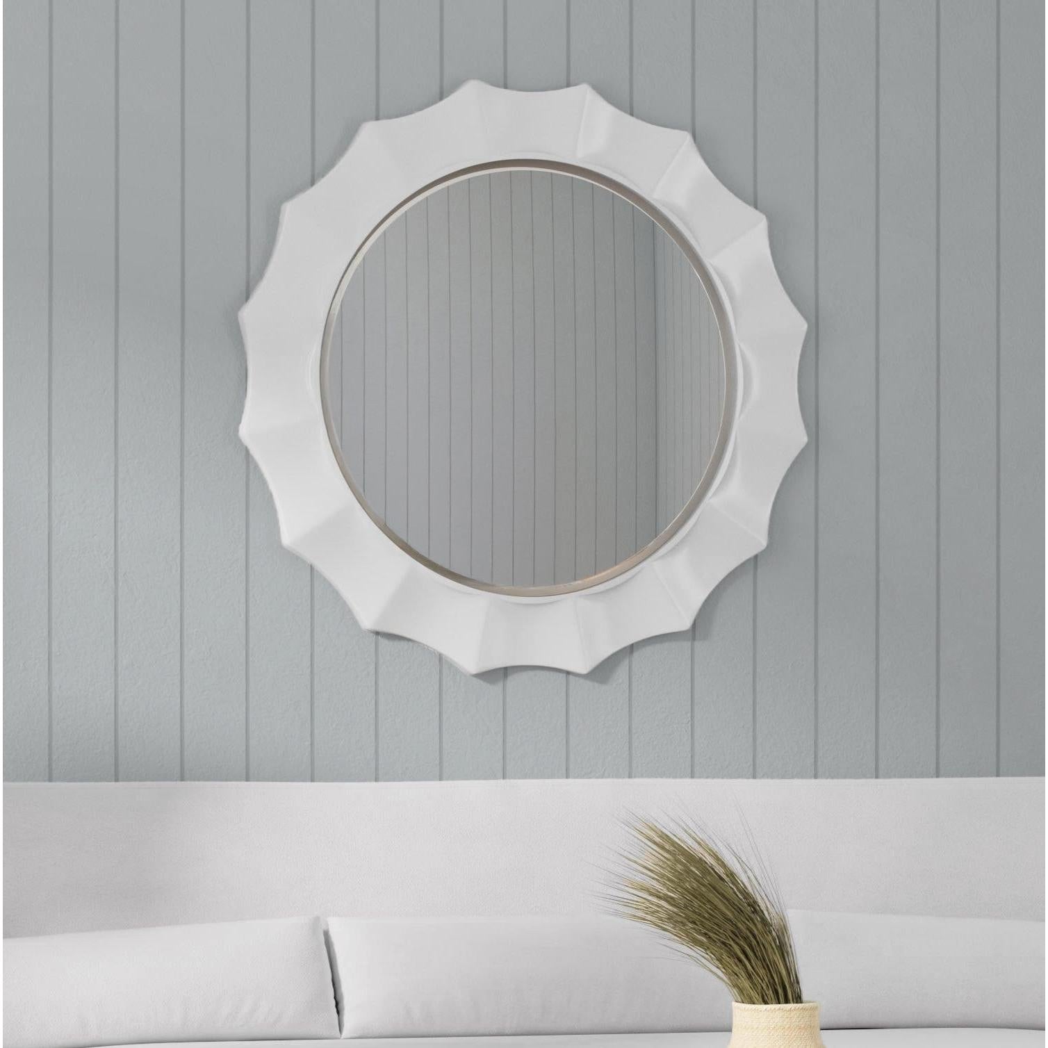 BMC White Altair Wall Mirror