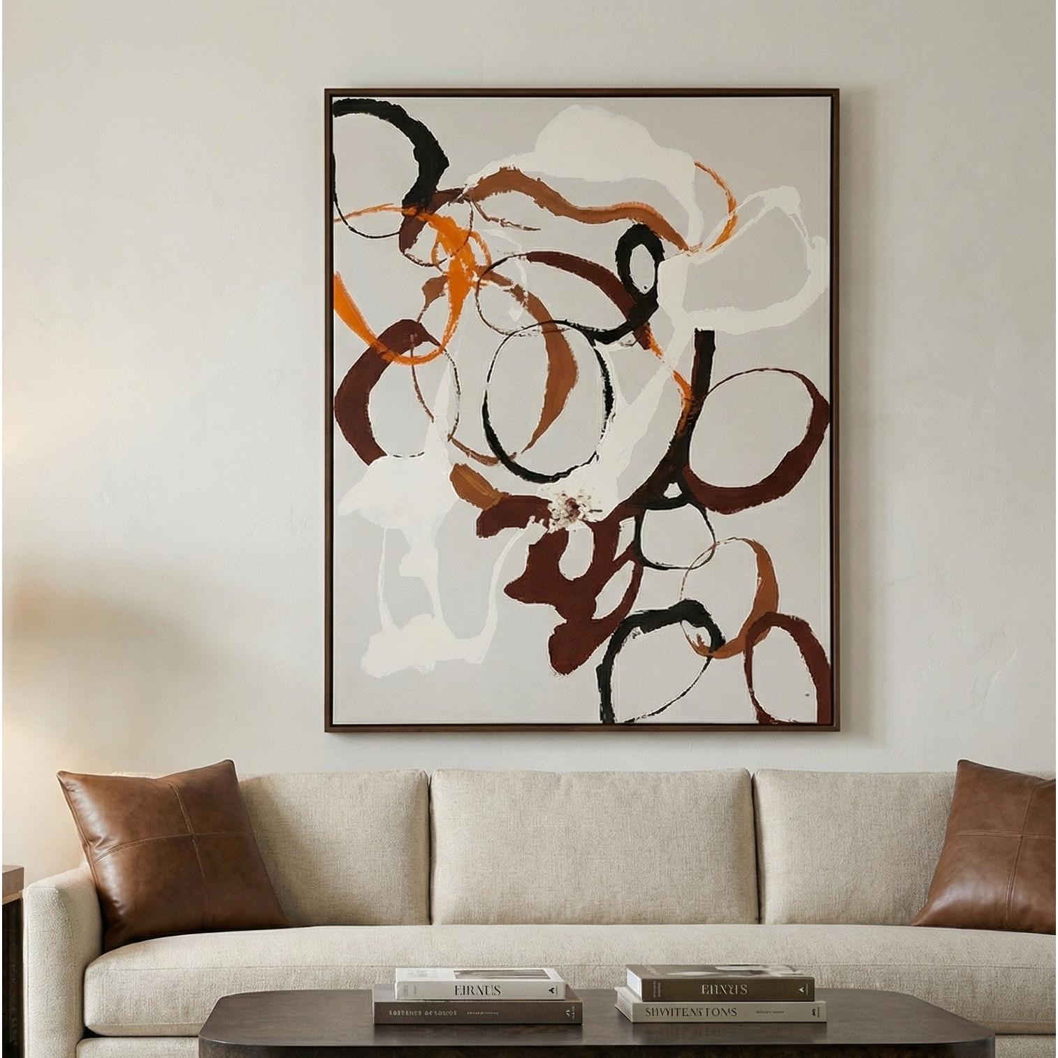 Bassett Mirror Carnival Framed Canvas