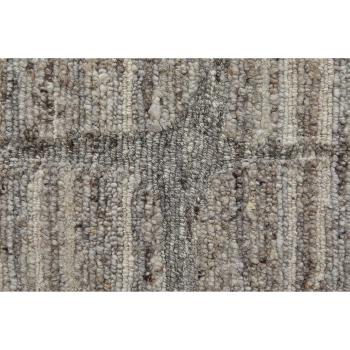 Feizy Navaro 8912F Modern Abstract Rug in Gray/Ivory/Taupe