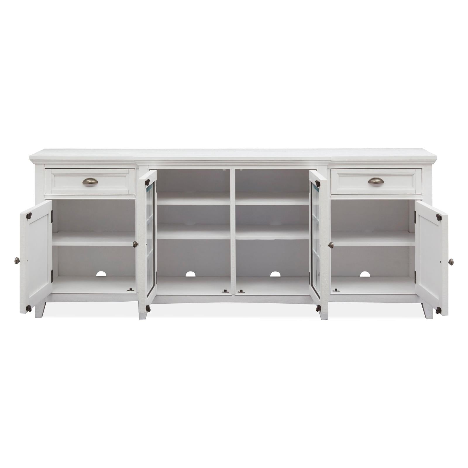 Magnussen Home Heron Cove Chalk White Console