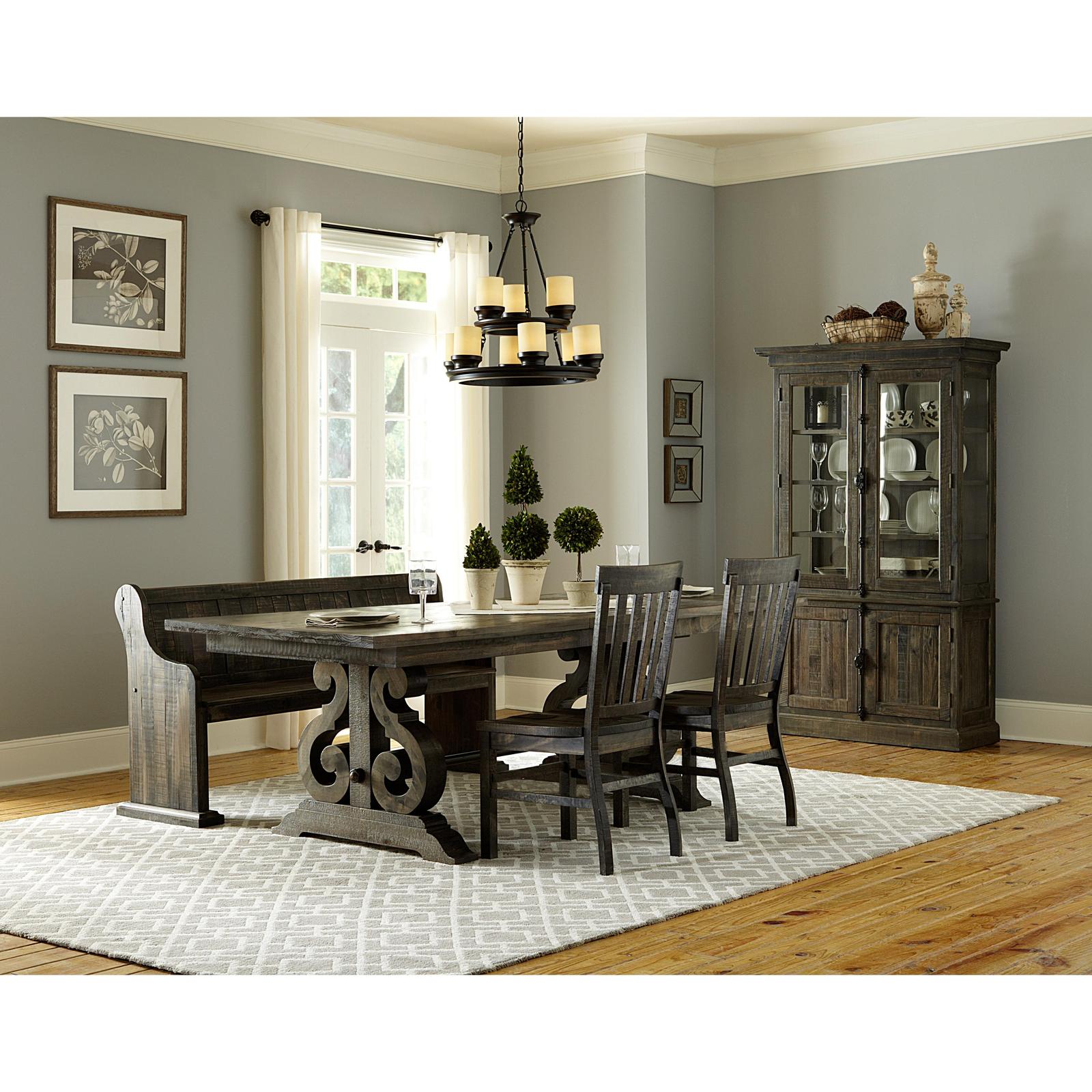 Magnussen Home Bellamy Peppercorn Bench