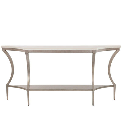 Universal Furniture Birchaven White Quartz Top Console