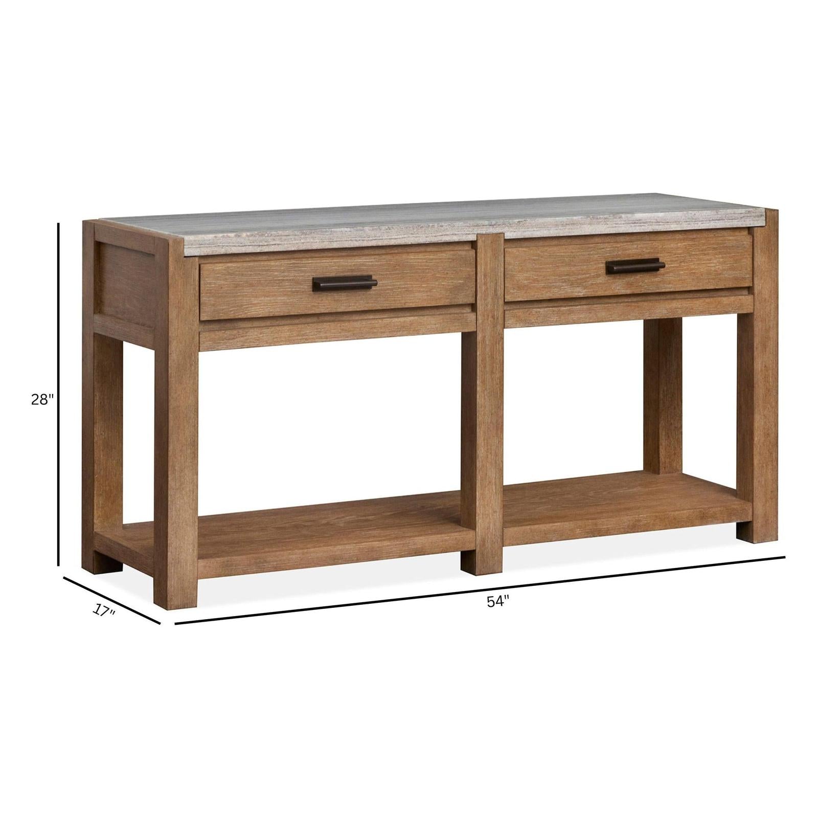 Magnussen Home Plum Creek Rectangular Sofa Table