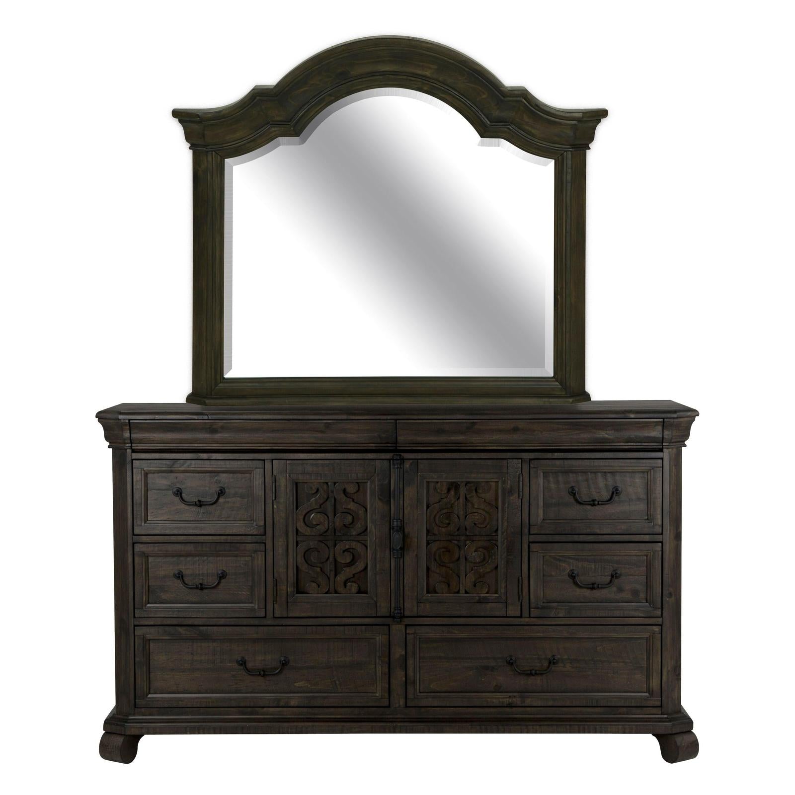 Magnussen Home Bellamy Peppercorn Drawer Dresser