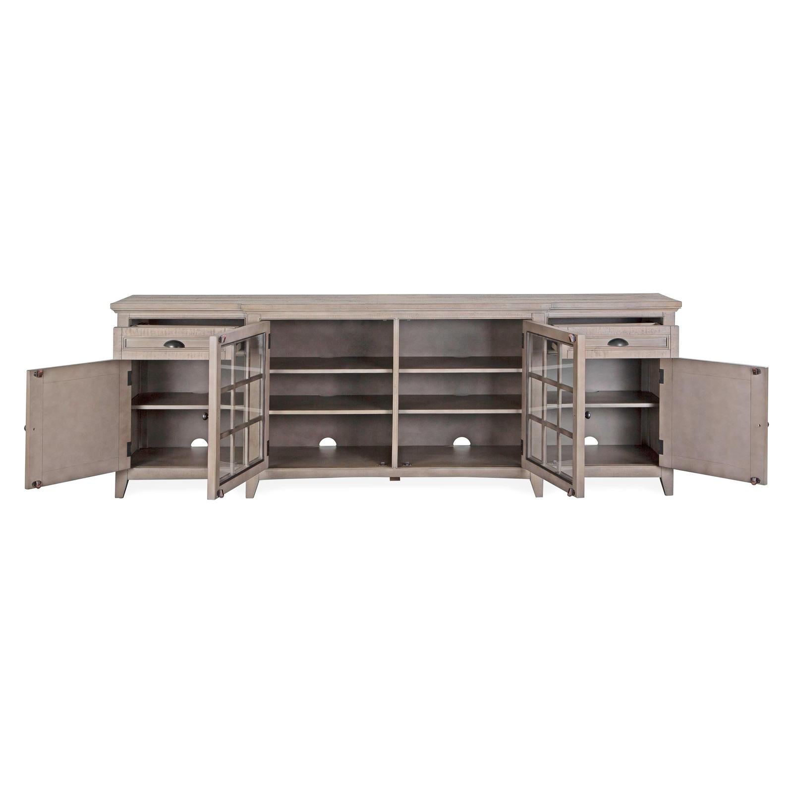 Magnussen Home Paxton Place Dovetail Grey Console