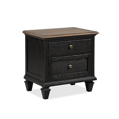 Magnussen Home Surrey Brown Drawer Nightstand