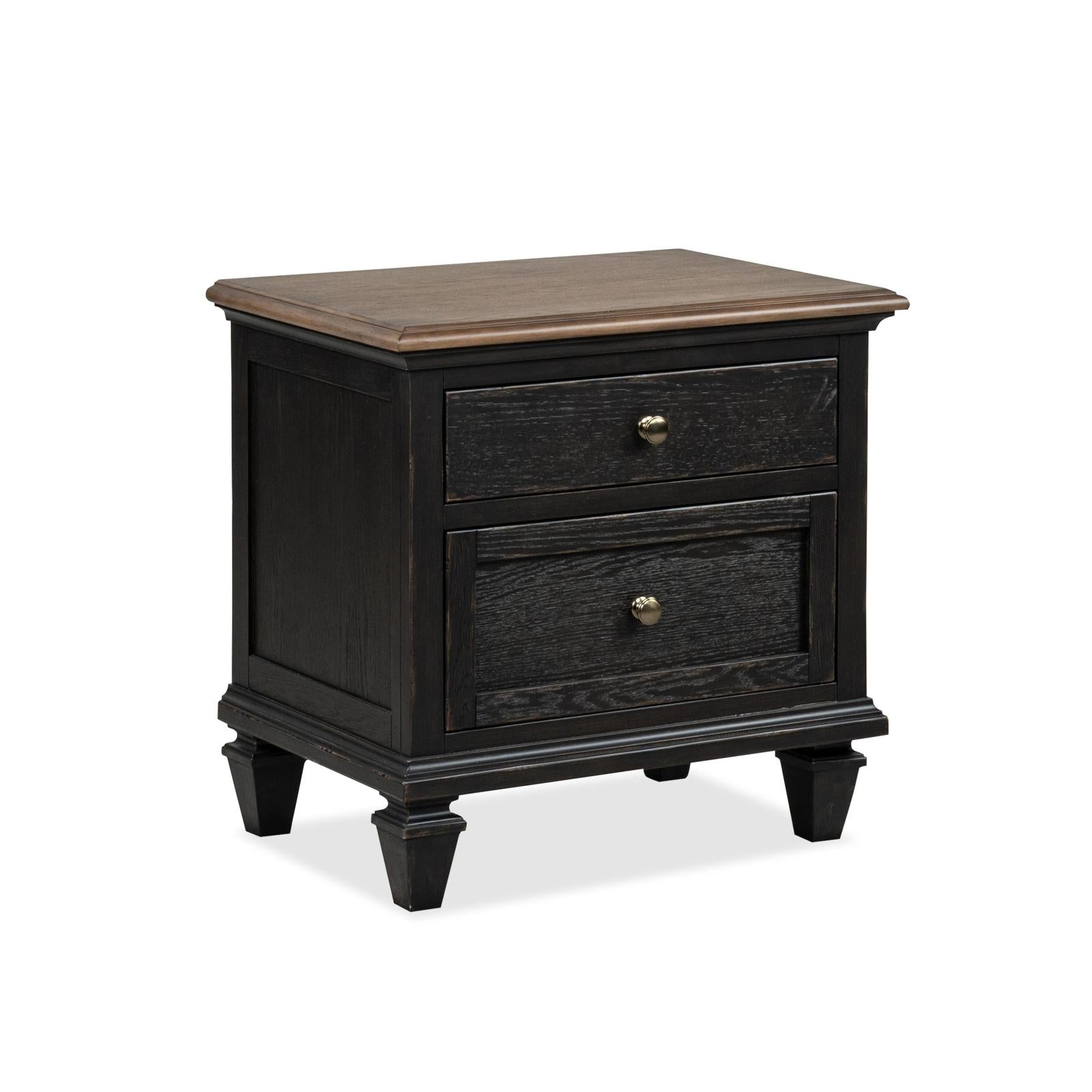 Magnussen Home Surrey Brown Drawer Nightstand