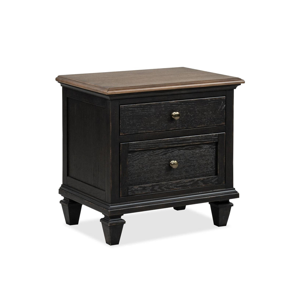 Magnussen Home Surrey Brown Drawer Nightstand