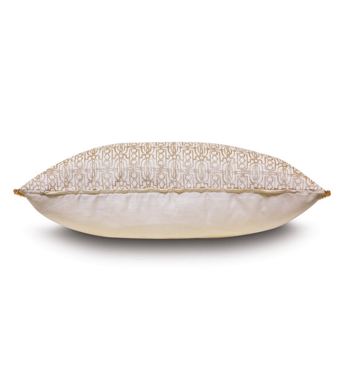 Eastern Accents Cordova Taupe with Beaded Trim