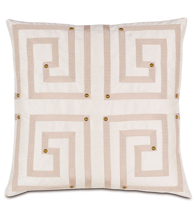Eastern Accents Edris Ivory with Ribbon Design