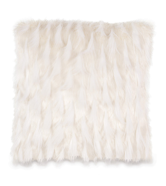 Eastern Accents Halo Faux Fur Decorative Pillow