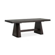 Magnussen Home Tauren Coffee Bean Extendable Double Pedestal Dining Table