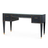Villa & House Hunter Desk  with Glass Top