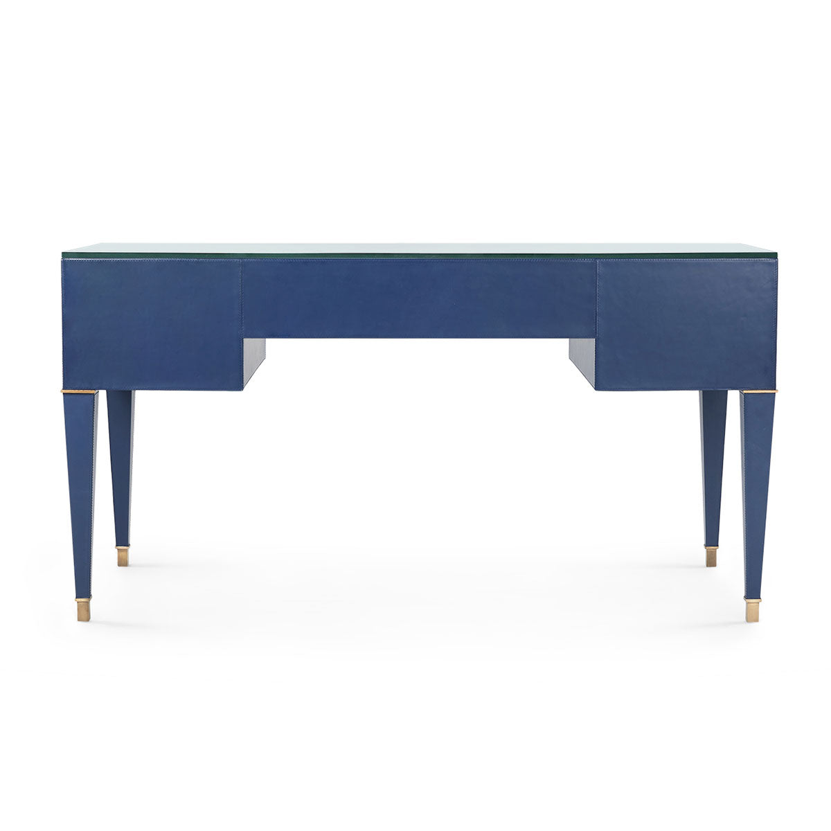 Villa & House Hunter Desk  with Glass Top