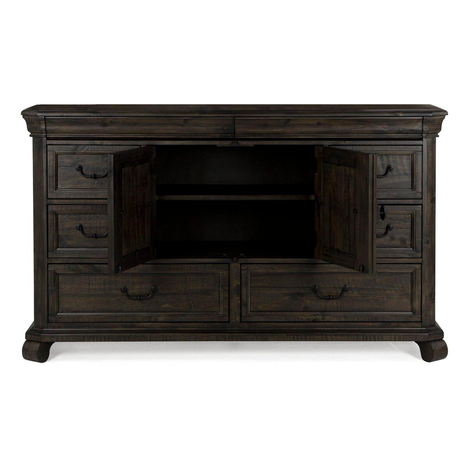 Magnussen Home Bellamy Peppercorn Drawer Dresser