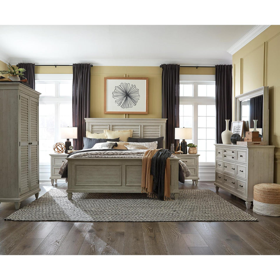 Magnussen Home Newport Alabaster Drawer Dresser