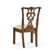 Jonathan Charles Chippendale Rococo Quatrefoil Side Chair