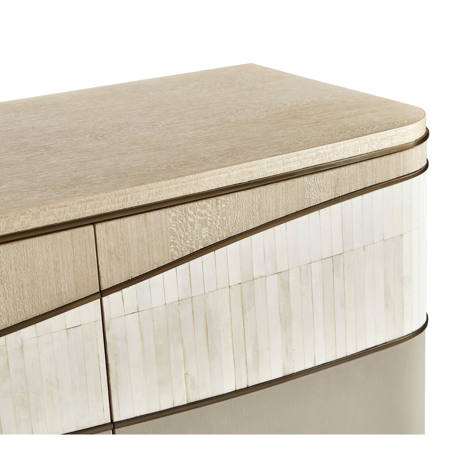 Jonathan Charles Breaker Mixed Media Credenza 500399-NDK-L037