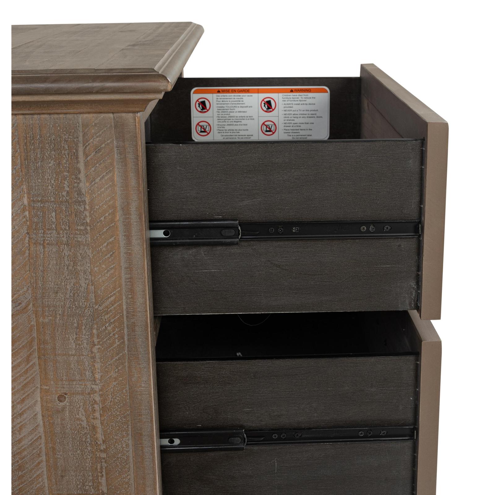 Magnussen Home Lancaster Dovetail Grey Chest