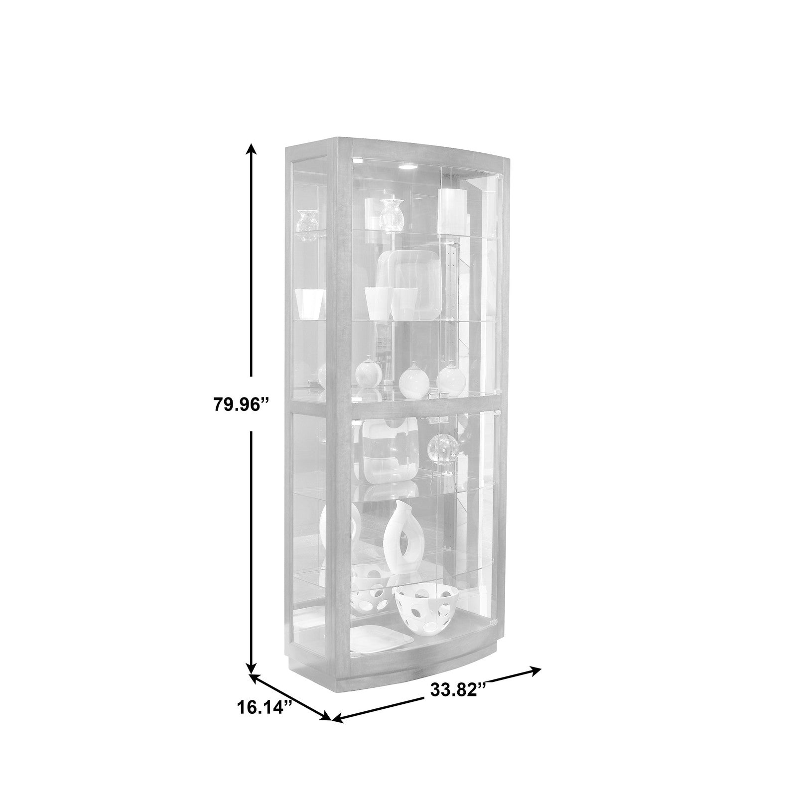 Pulaski Furniture PFC Curios Curio Cabinet