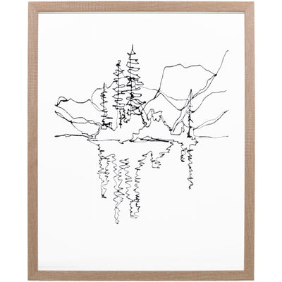 Surya Sachse Framed Art HSE-002