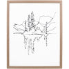 Surya Sachse Framed Art HSE-002