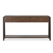 Magnussen Home Hallie Milk Chocolate & Dark Chocolate Rectangular Sofa Table